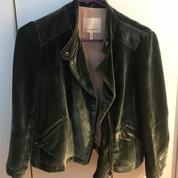 Rebecca Taylor Jackets & Blazers - Rebecca Taylor green fall jacket